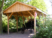 Carport für unsere Kutsche